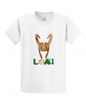 Loki Classic Unisex Kids and Adults T-Shirt for SuperHero Movie Fans